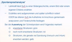 Vorschaubild Spontansprachanalyse