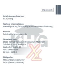 Vorschaubild Impressum